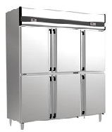六門(mén)廚房冷柜